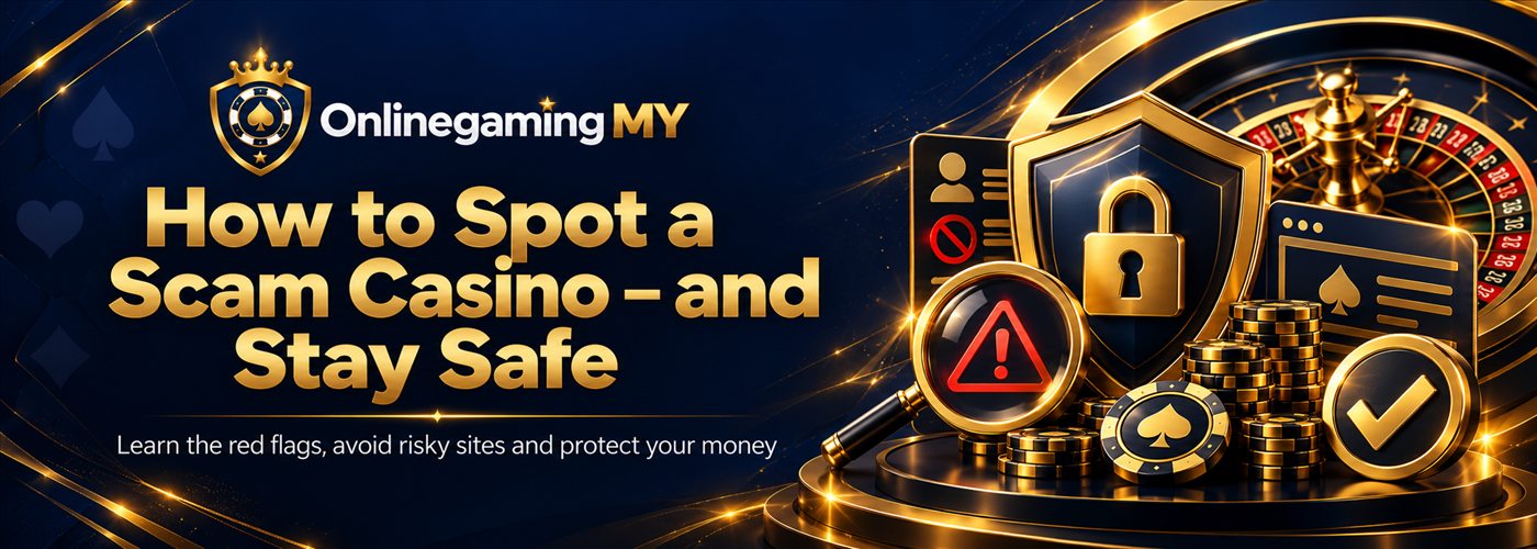 How to play safe at online casino malaysia