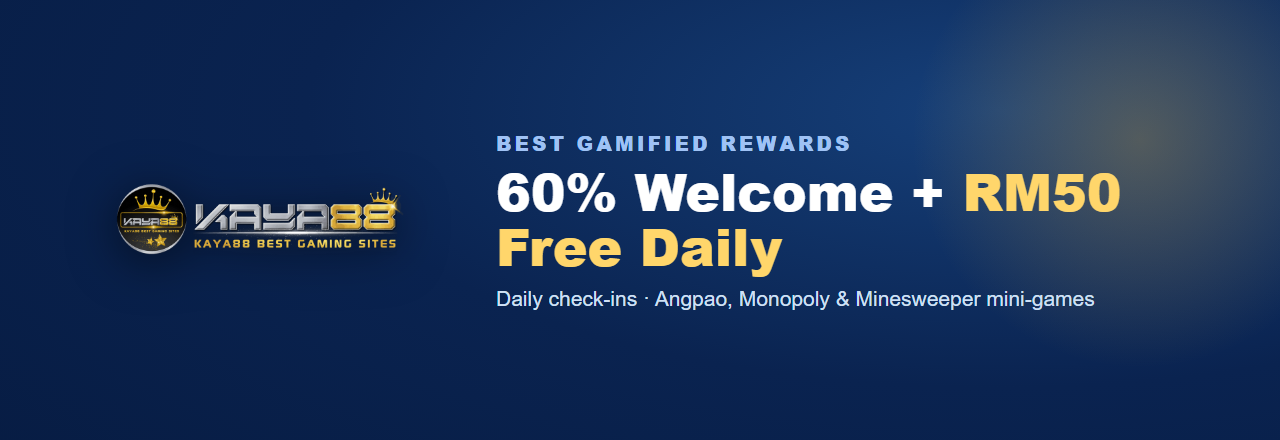 KAYA88 online casino Malaysia — gamified rewards